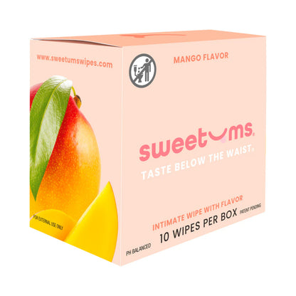 Mango Intimate Wipes - 10 Pack