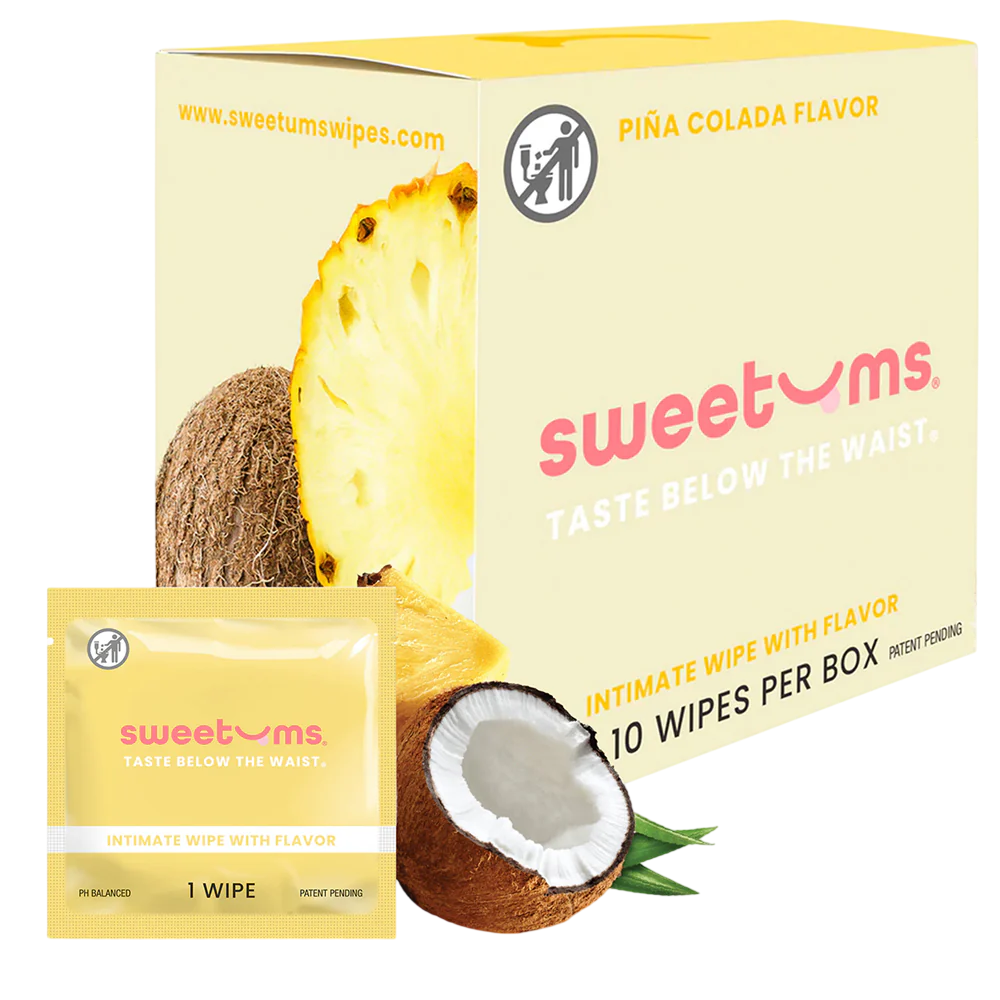 Piña Colada Intimate Wipes - 10 Pack