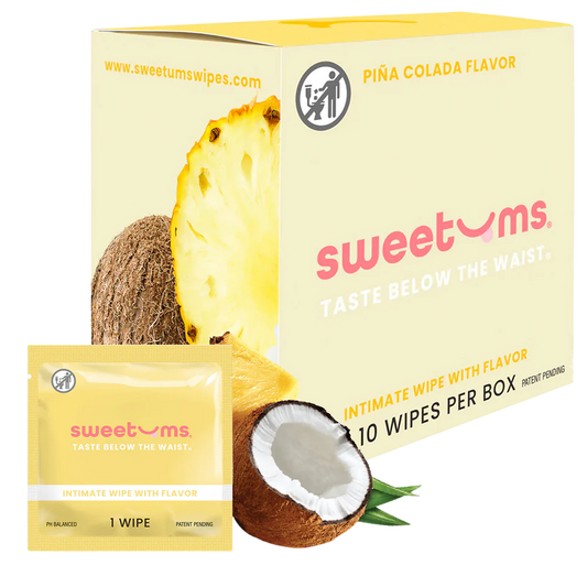 Piña Colada Intimate Wipes - 10 Pack