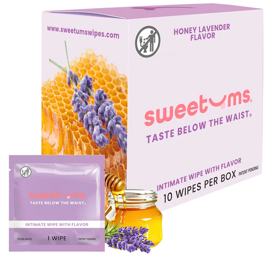 Honey Lavender Intimate Wipes - 10 Pack