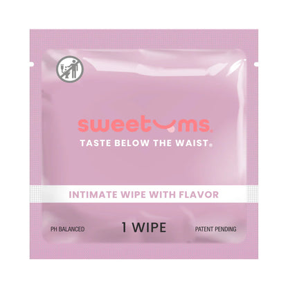 Grape Intimate Wipes - 10 Pack