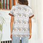 Adorable Safari Ruffle Play Tee