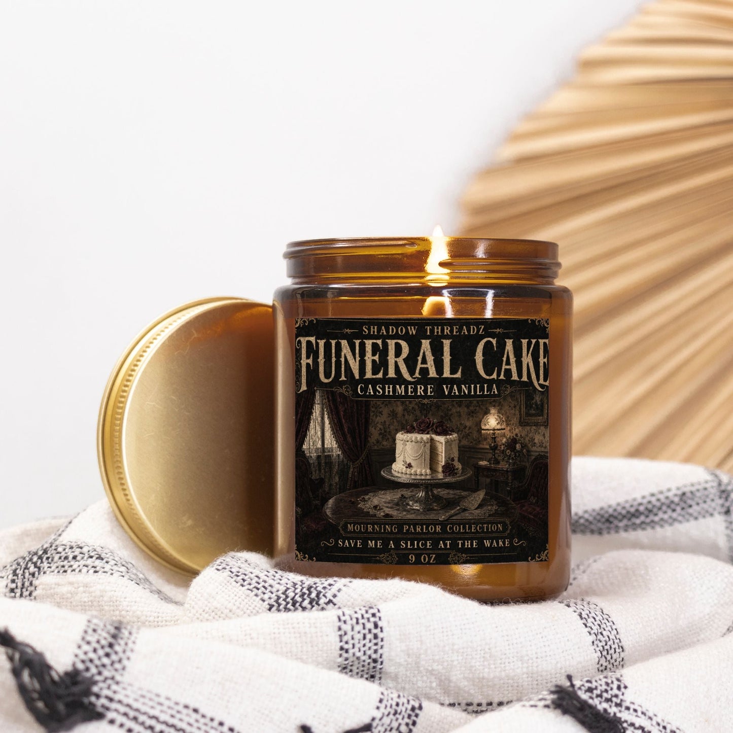 Funeral Cake Candle 9oz