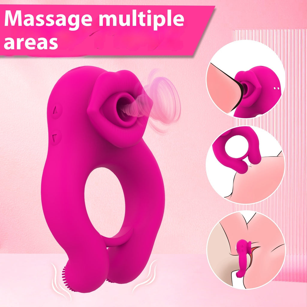 Rosebud Tease Nipple & Clit Sucking Vibrator