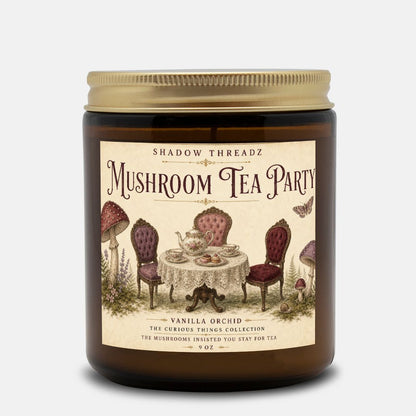 Mushroom Tea Party Candle 9oz