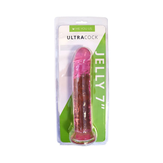 Me You Us Ultracock Pink Jelly 7 " Dong