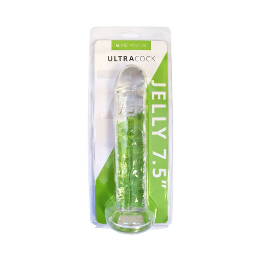Me You Us Ultracock Clear Jelly 7.5 " Dong