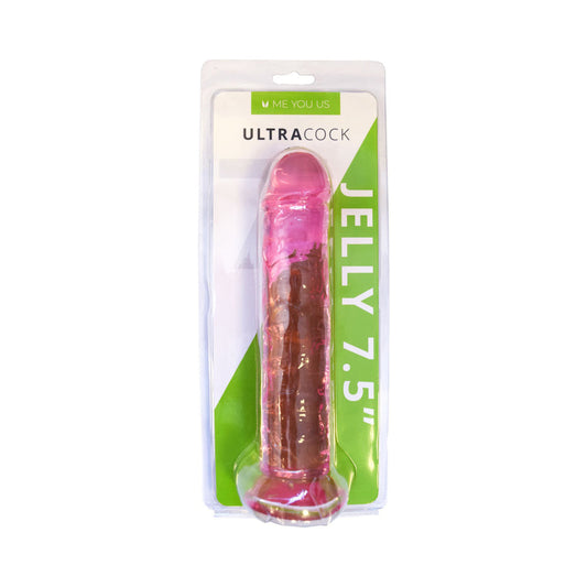 Me You Us Ultracock Pink Jelly 7.5 " Dong