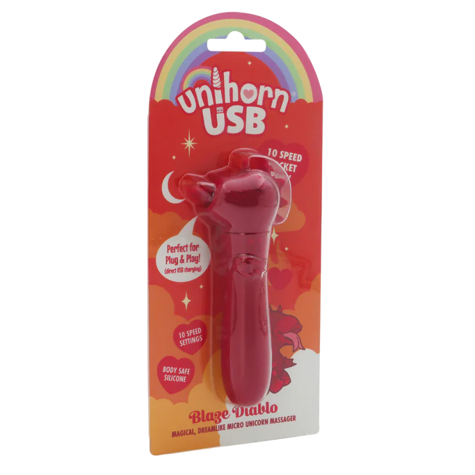 Blaze Diablo Unihorn USB Bullet Vibrator