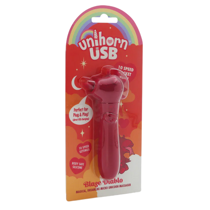 Blaze Diablo Unihorn USB Bullet Vibrator