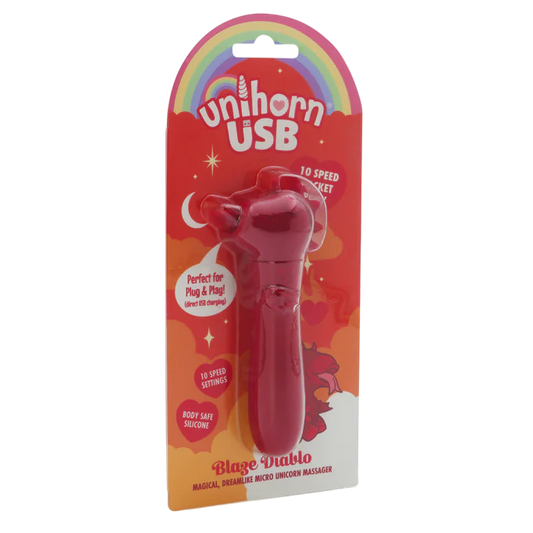 Blaze Diablo Unihorn USB Bullet Vibrator