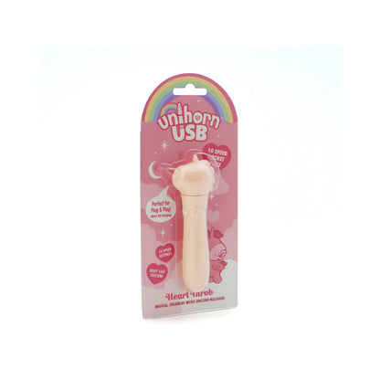 Heart Throb Unihorn USB Bullet Vibrator
