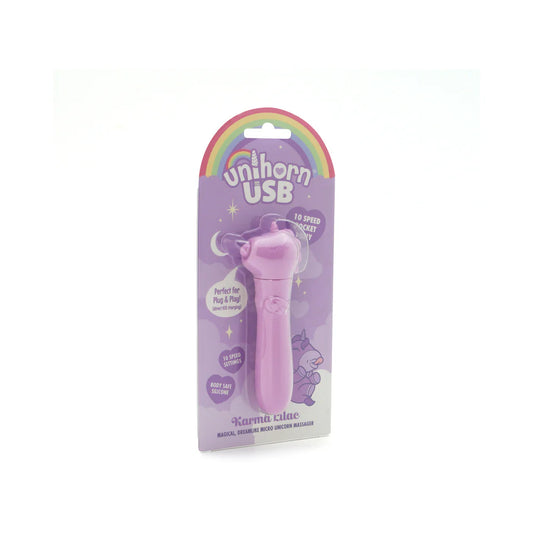 Karma Lilac Unihorn USB Bullet Vibrator