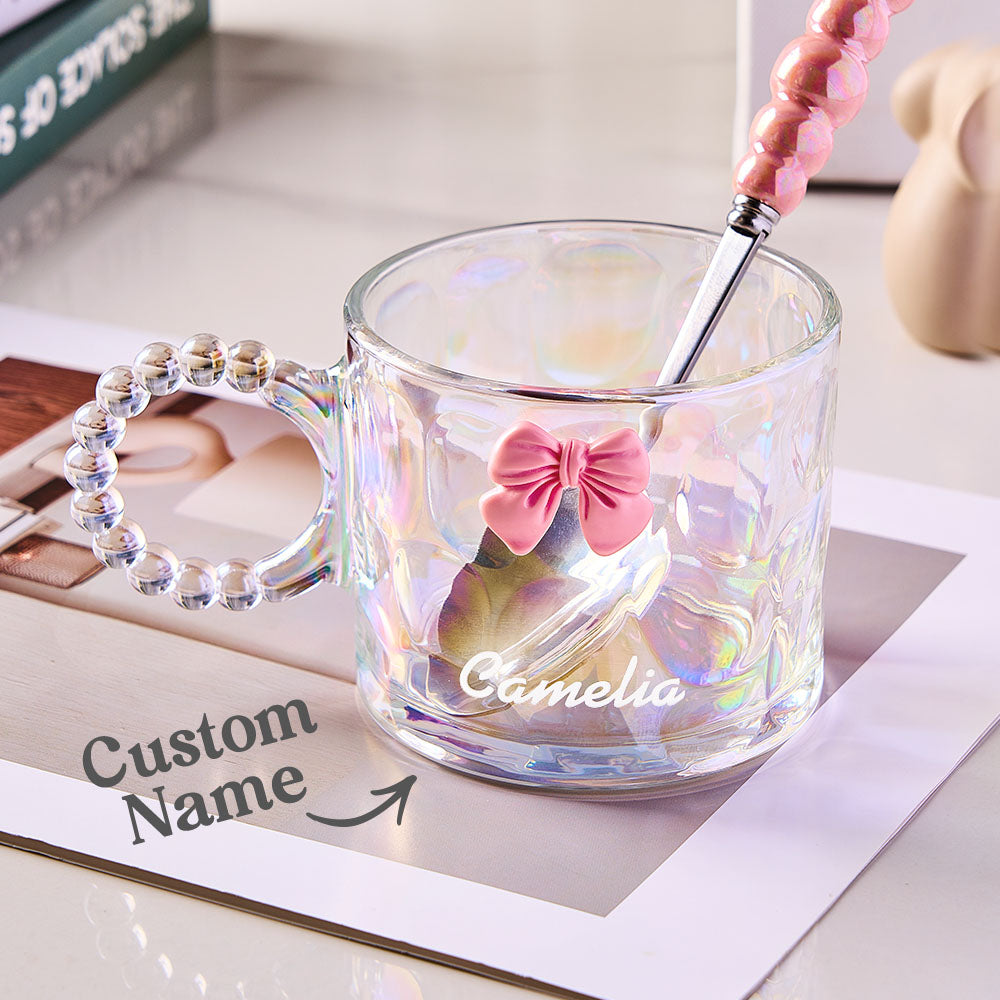 Personalized Coquette Bow Cup - Puppy's Aesthetics