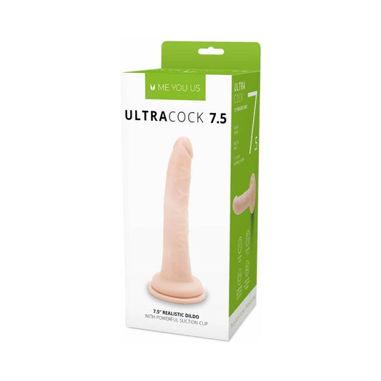 Me You Us Ultra Cock 7.5 " Realistic Dildo Vanilla