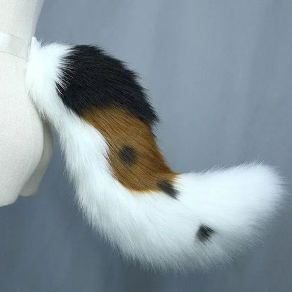 Plush Shepherd Dog Ears & Tail Set tail