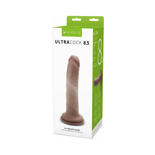 Me You Us Ultra Cock 8.5 " Realistic Dildo Caramel