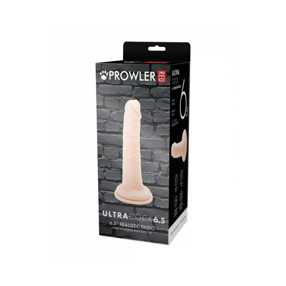 Prowler RED Ultra Cock 6.5 " Realistic Dildo Vanilla