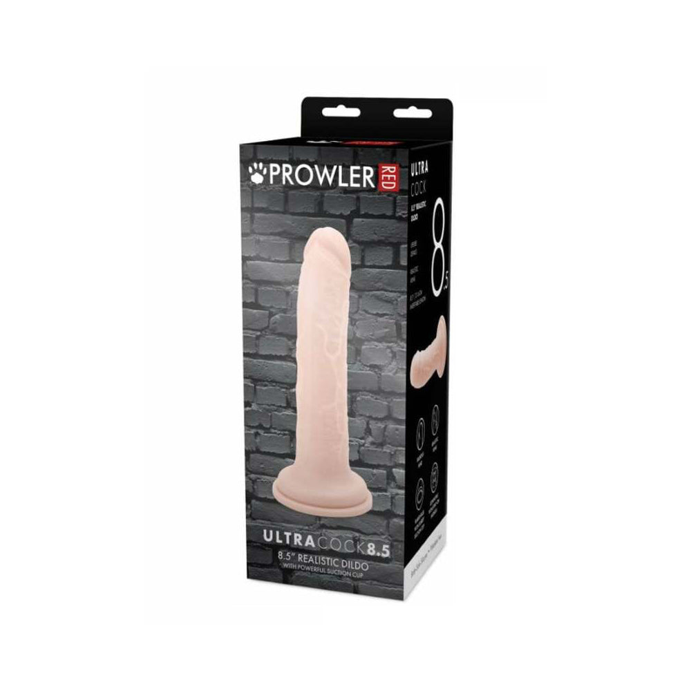 Prowler RED Ultra Cock 8.5 " Realistic Dildo Vanilla