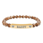 Daddy Natural Stone Bracelet (Colors)