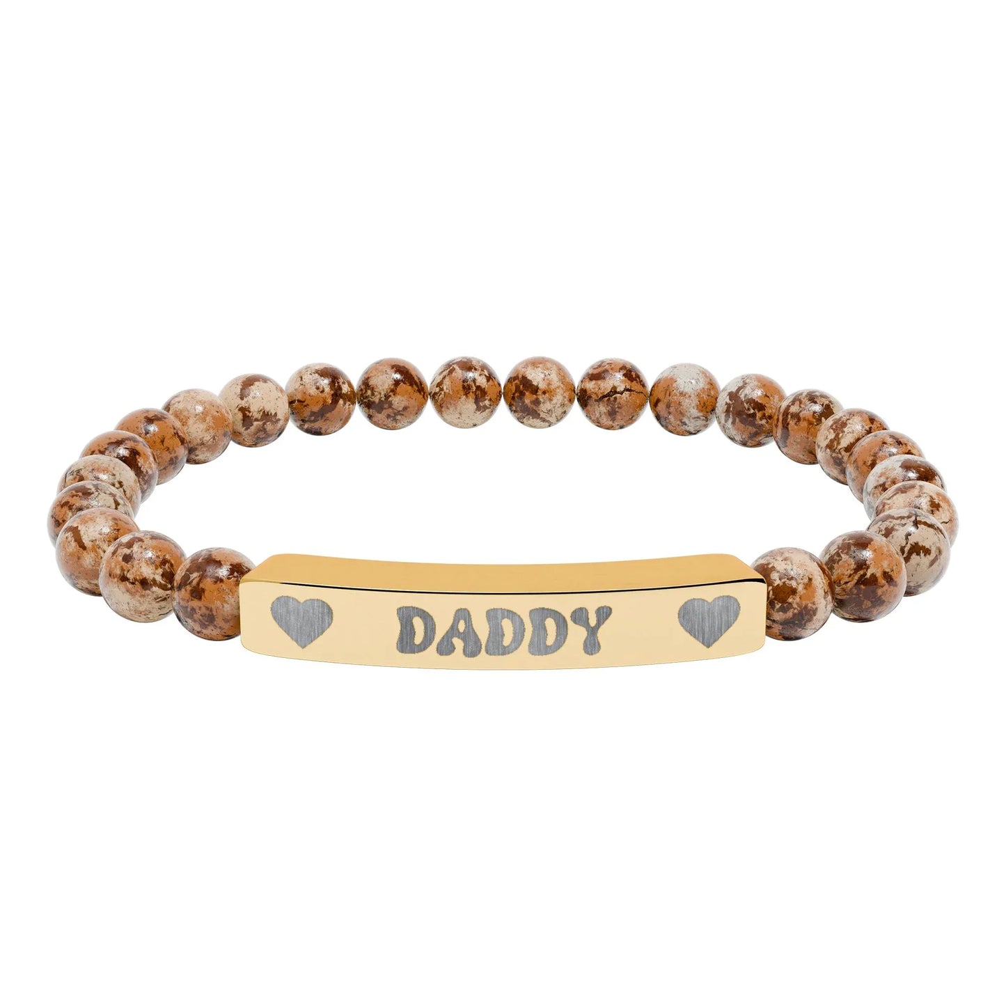Daddy Natural Stone Bracelet (Colors) - Puppy's Aesthetics