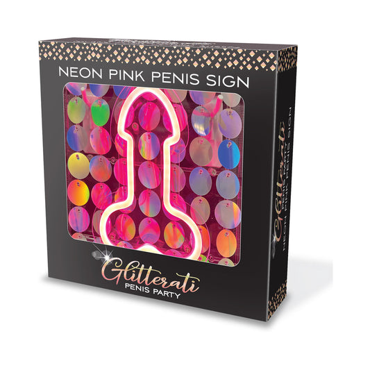 Neon Penis Light Up Sign