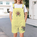 Cute Sunflower Unisex Huggeralls