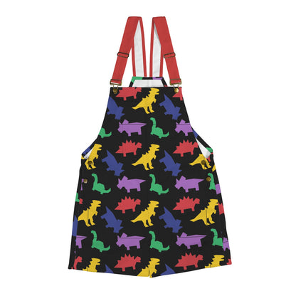 Colorful Dino Unisex Huggeralls