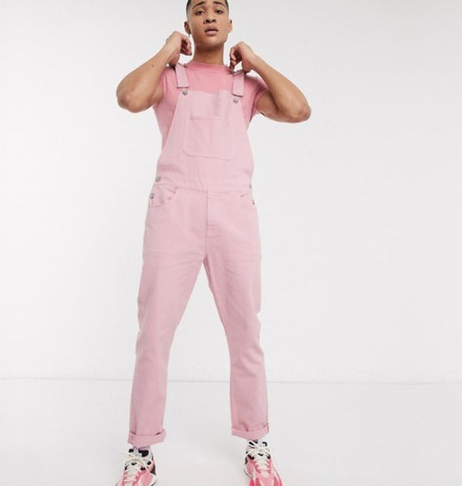 Sweet Step Unisex Pastel Overalls