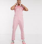 Sweet Step Unisex Pastel Overalls