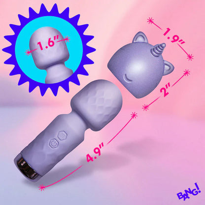 BANG! Unicorn Silicone Wand Vibrator