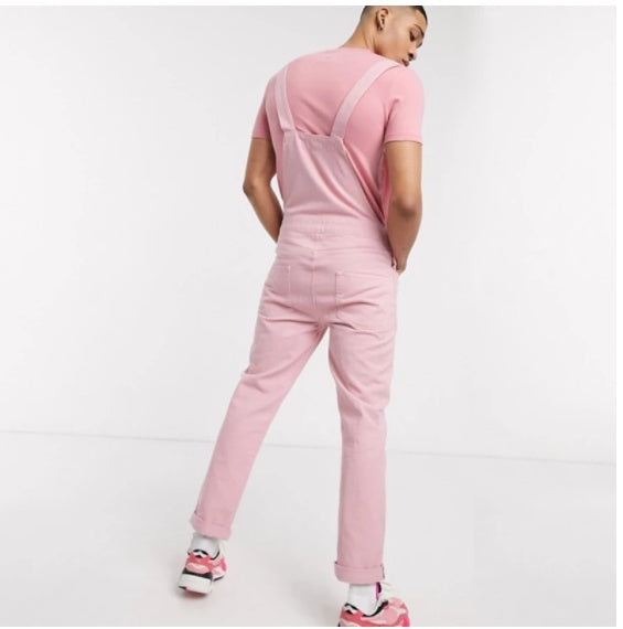 Sweet Step Unisex Pastel Overalls