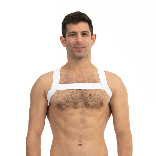 Prowler RED Sports Harness White S/M