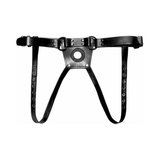 Prowler RED Leather Dong Harness XL