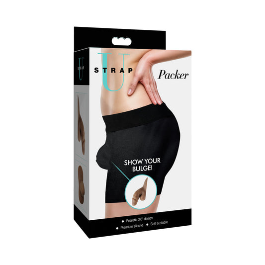 Strap U 3.6 " Silicone Packer Dildo Medium