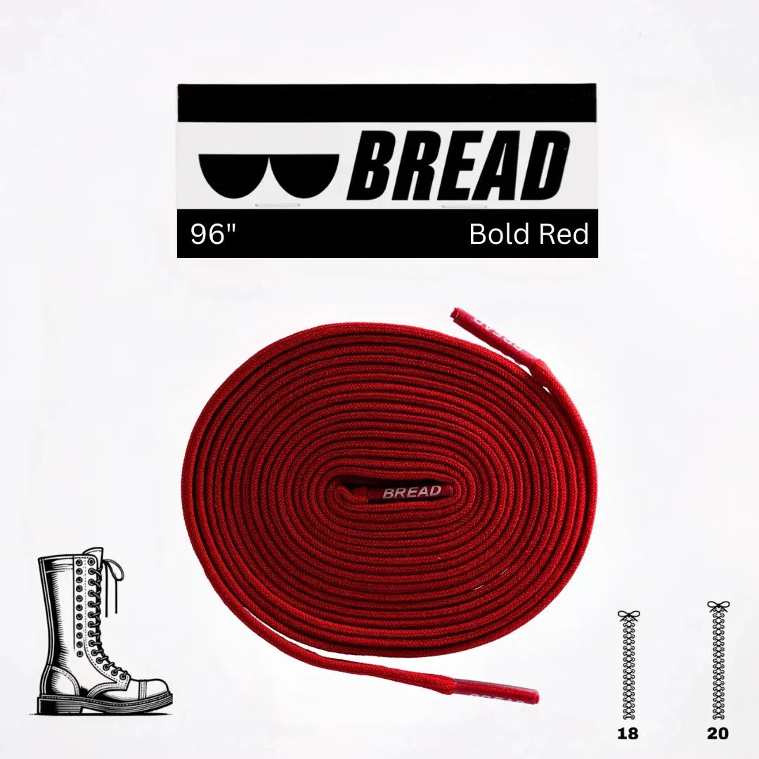 Cherry Bold Red Elastic Shoelaces - Puppy's Aesthetics