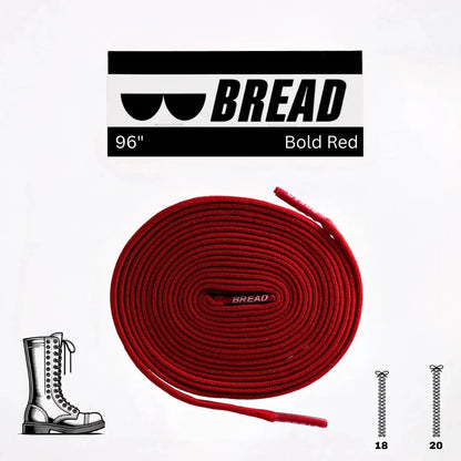 Cherry Bold Red Elastic Shoelaces - Puppy's Aesthetics
