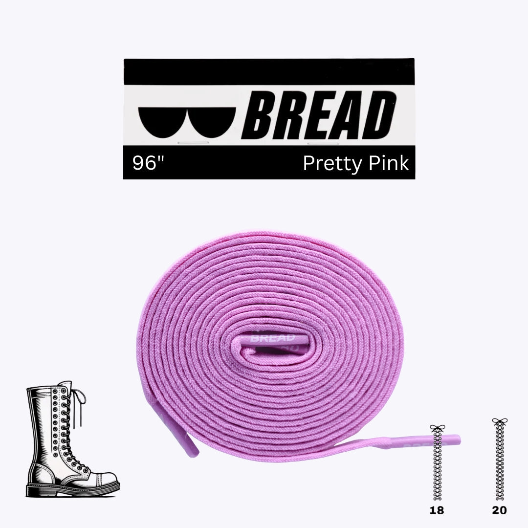 Sweet Pretty Pink Elastic Shoelaces - Puppy's Aesthetics