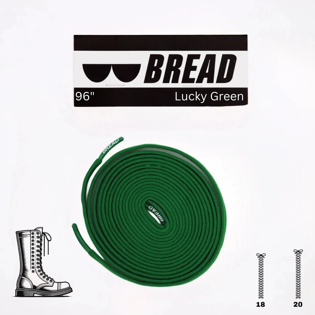 Fun Lucky Green Elastic Shoelaces - Puppy's Aesthetics