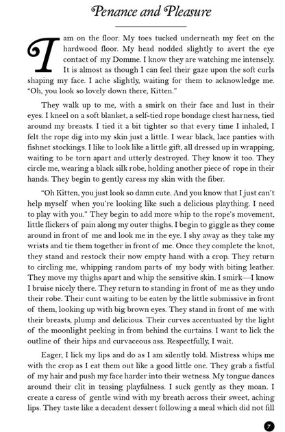 Zine - Pretty Little Playthings: Queer, Kinky Stories (Queer Smut) - By Jessi Joan