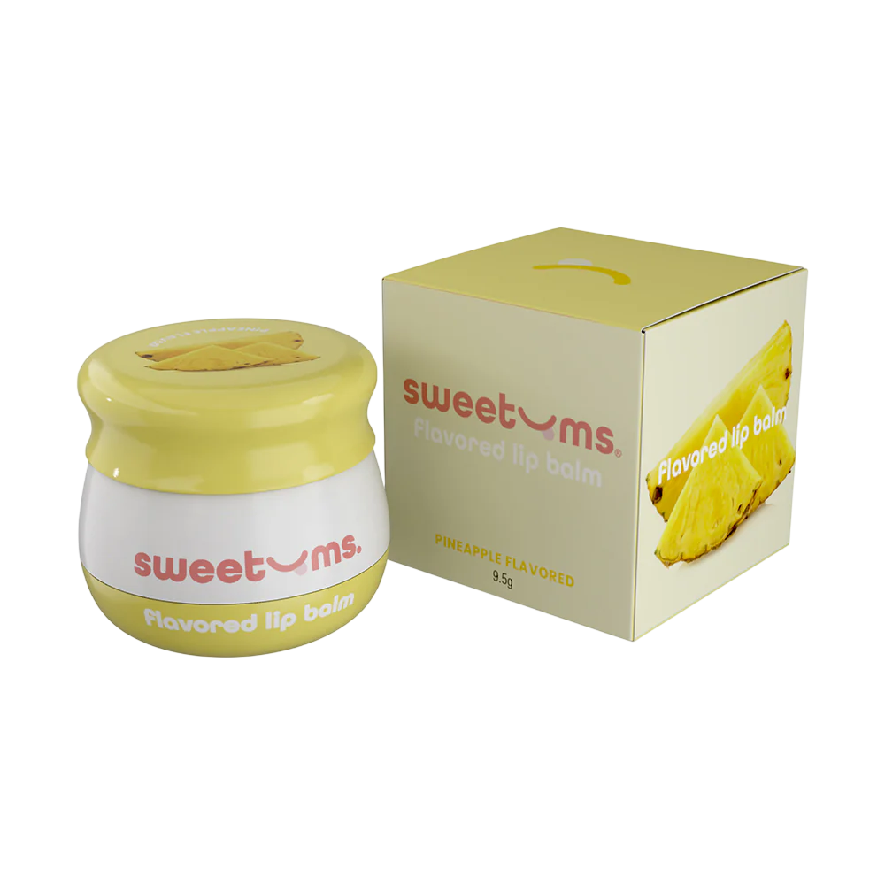 Sweetums Pineapple Flavored Lip Balm