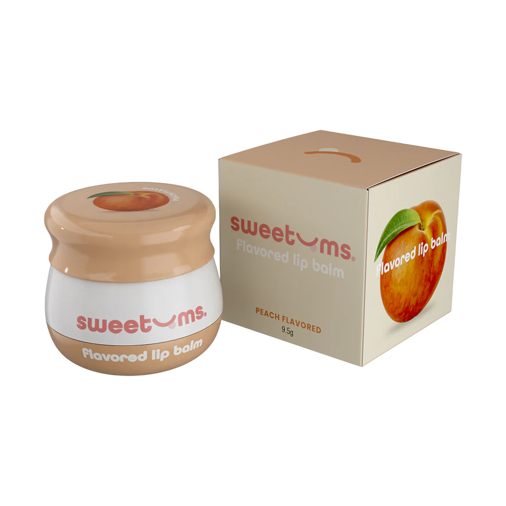 Sweetums Peach Flavored Lip Balm
