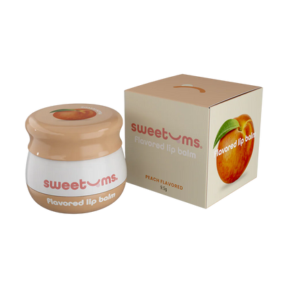 Sweetums Peach Flavored Lip Balm