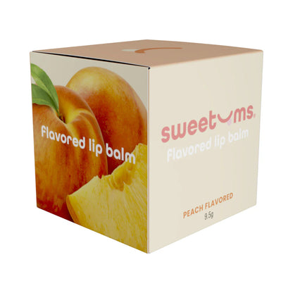 Sweetums Peach Flavored Lip Balm