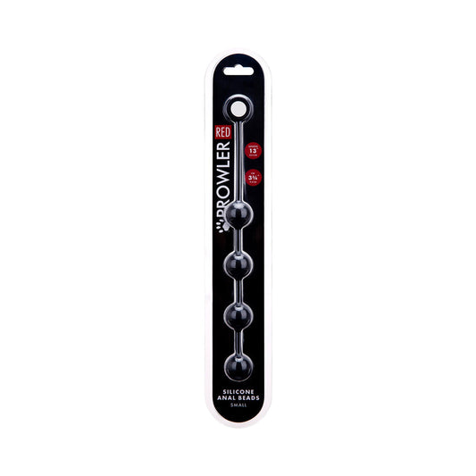 Prowler RED Small Silicone Anal Beads