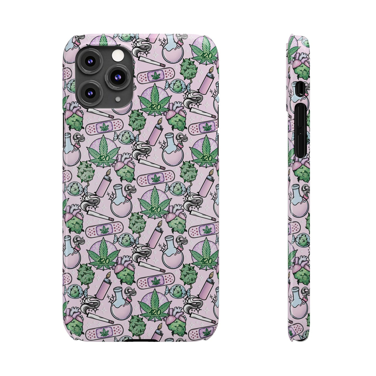 Cute Cannabis iPhone Slim Case
