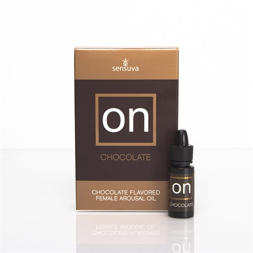 On Chocolate Flavored Arousal Oil - 0.17 Fl. Oz.