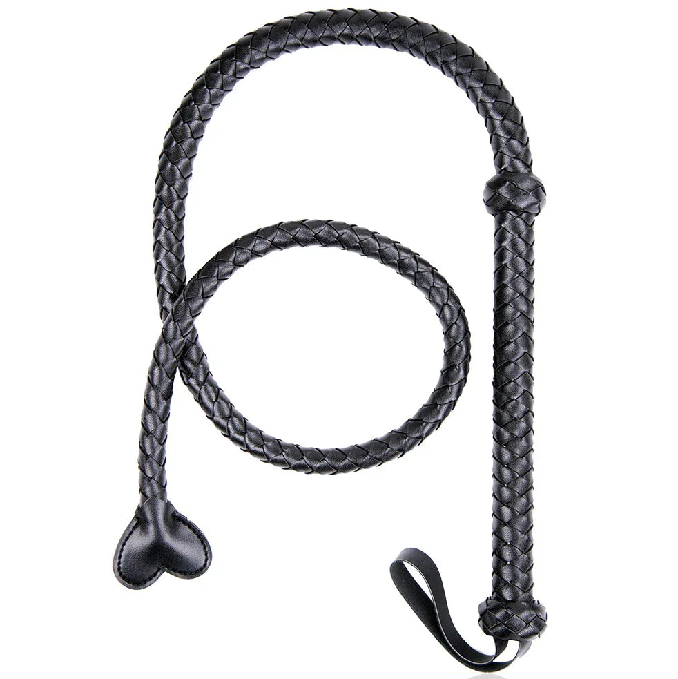 HeartSting Faux Leather Whip - Puppy's Aesthetics