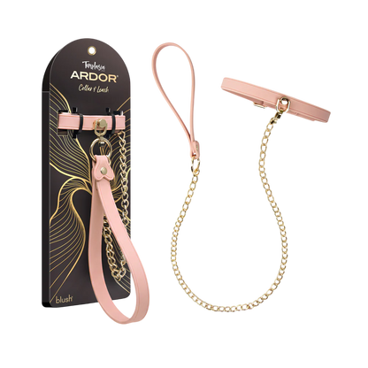 Ardor Pink Collar & Leash Set