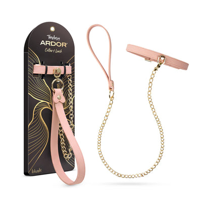 Ardor Pink Collar & Leash Set